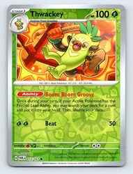 Thwackey 015/167 Twilight Masquerade Reverse Holo Common