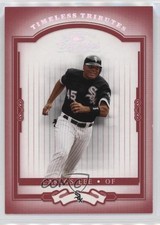 2004 Donruss Classics Timeless Tributes Red 69/100 Carlos Lee #6 7xr