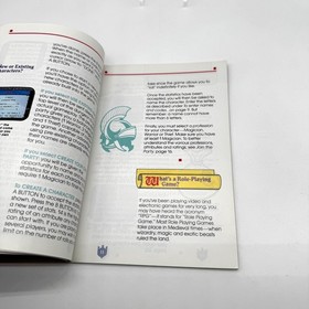 Swords and Serpents NES Nintendo Manual Only (No Game)