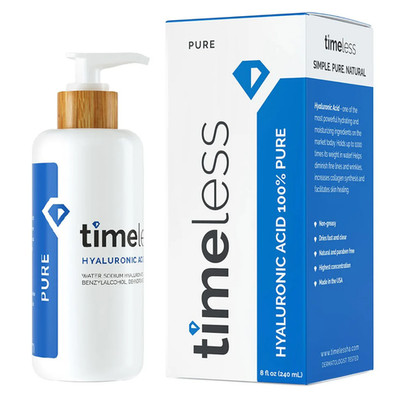 Timeless Hyaluronic Acid Serum 100% Pure 8 fl oz / 240 ml NEW IN BOX