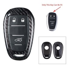 Carbon Remote Key Fob Shell Cover Case For Al...