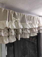 MANTOVANA A METRAGGIO TENDINA FINESTRA SHABBY 