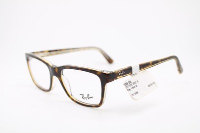 NEW RAY-BAN JUNIOR JR RB 1536 3602 HAVANA CLEAR AUTHENTIC EYEGLASSES 48-16