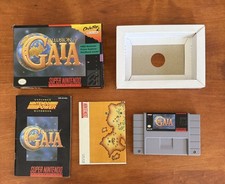 Illusion of Gaia (Super Nintendo SNES) Excellent Condition CIB Complete w/ Map