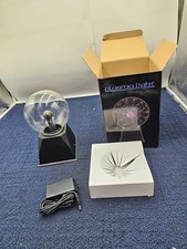 Gresus 5 Inch Plug-in Magic Plasma Ball Lamp - Touch Sound Sensitive