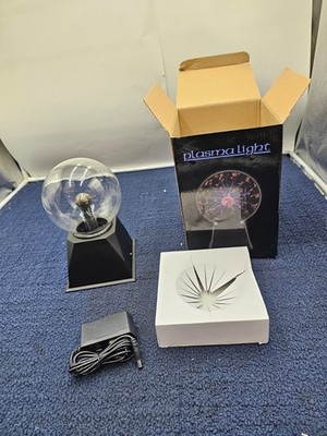 Gresus 5 Inch Plug-in Magic Plasma Ball Lamp - Touch & Sound Sensitive