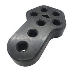 Exhaust Hanger Muffler Bushing Mount Bracket 12mm ID 0.47" Black 7-holes