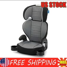 Highback Booster Seat Travel Chair Kids Safety W/ Adjustable Armrest 2-In-1 Seat