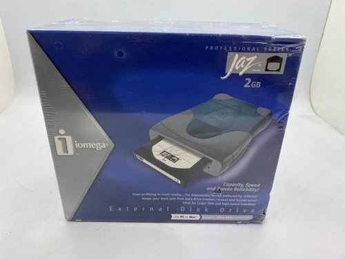 Iomega Jaz 2GB Professional Series External Disk Drive For PC/Mac