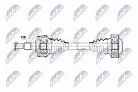 NTY Antriebswelle NPW-PS-003 FüR Porsche