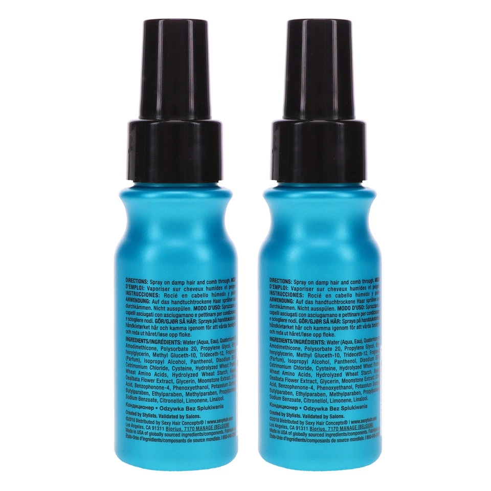 Sexy Hair Healthy Sexy Hair Soy Tri-Wheat Leave In Conditioner 1.7 oz 2 Pack - Image 4 of 4