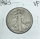 1942-S WALKING LIBERTY SILVER HALF DOLLAR~ VF~NICE COIN~ 90% SILVER