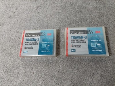 NEU 3M Imation Travan-3 Minicartridge TR-3  3.2 GB Bandsicherung Datenband