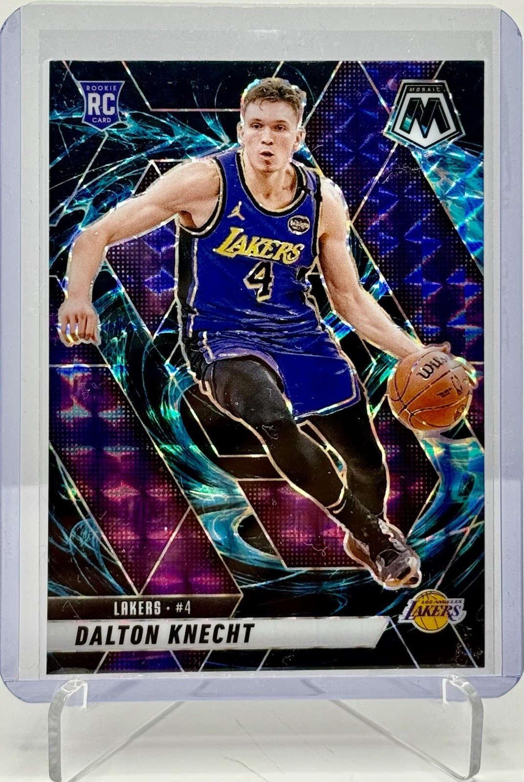 2024-25 Panini Mosaic Rookies Genesis Mosaic Prizm Dalton Knecht #238 1ss7