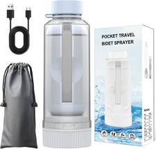 Electric Rechargeable Waterproof Bidet Sprayer for Travel High-Pressure Handheld