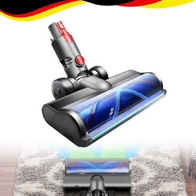 Bürste für Dyson V7 V8 V10 V11/V15 Bodenbürste Staubsauger Bodendüse mit LED