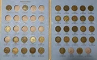1857-1909 1c Indian Head Cent Partial Album - 34 Coins