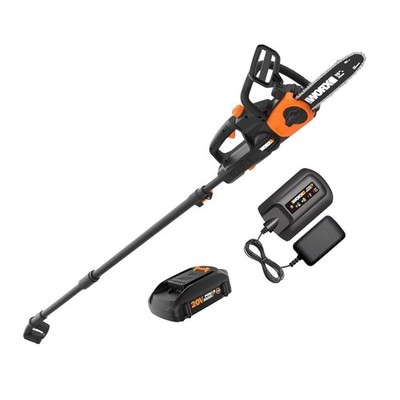 Worx WG323 Cordless 20V Power Share 10'' Pole Saw / Chainsaw