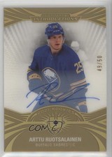 2022-23 Upper Deck Ultimate Collection Gold 49/50 Arttu Ruotsalainen Auto 0i47