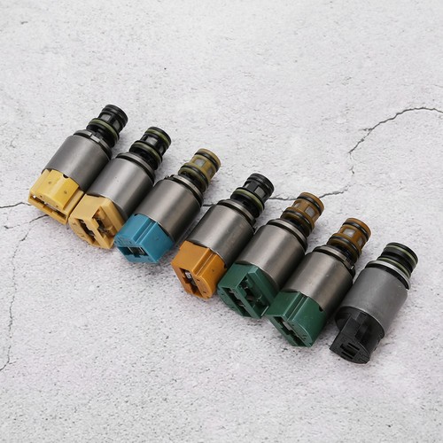 ˜7Pcs Transmission Solenoid Valve Set Fit For 545i/550i/645ci/645Li/650i/5 7 - Picture 3 of 10