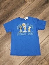 Welcome To Space Jam Boys NEW with Tags Shirt Tshirt Basketball Size XL 16/18