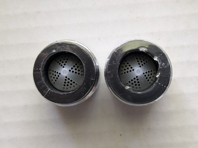 2) Niagara Conservation 1.0 GPM 3.8 LPM Chrome Faucet Aerator A112