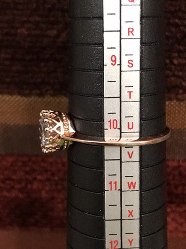 Womens Vintage Ring 10KT Rose Gold. - Picture 12 of 16