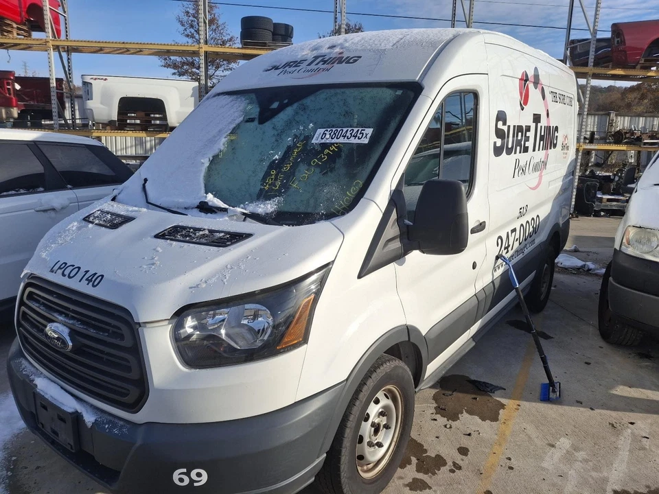 Used Front Left Door Interior Trim Panel fits: 2017 Ford Transit 150 Grade A Foto 3 de 4
