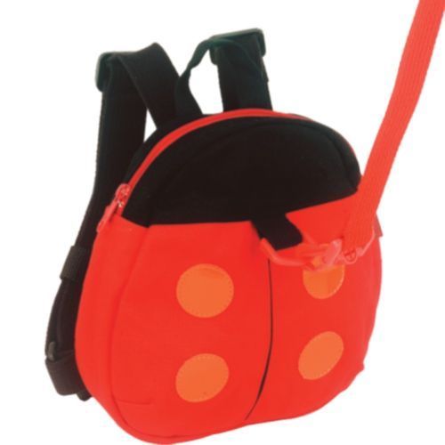 Childrens Toddler's ladybird backpack with Safety Reins New Child