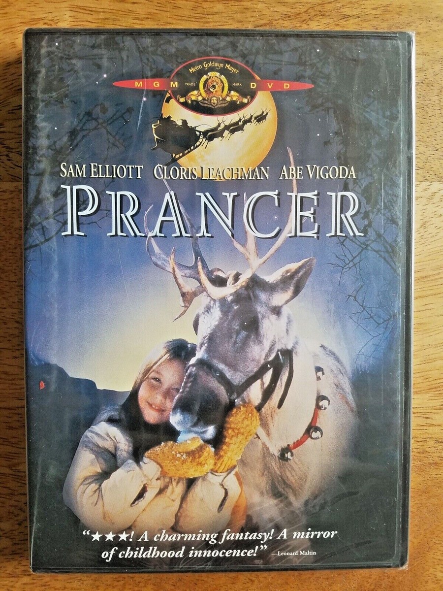 Prancer DVD 1989 Christmas Holiday Movie John Hancock Family Kids