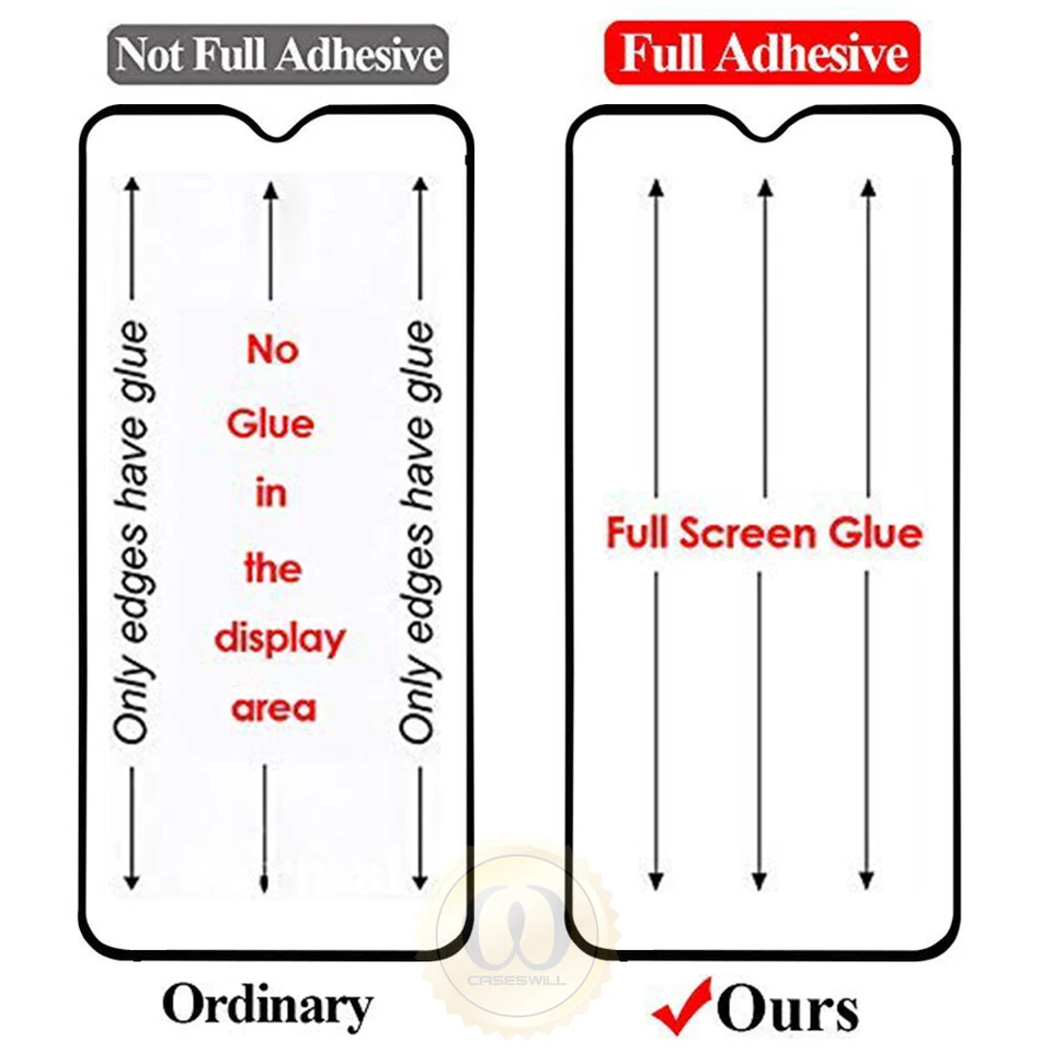 适用于小米 Redmi 14C 13 13C 10 10A K70 K60 Pro 钢化玻璃屏幕保护膜 — 第 2/4 张图片