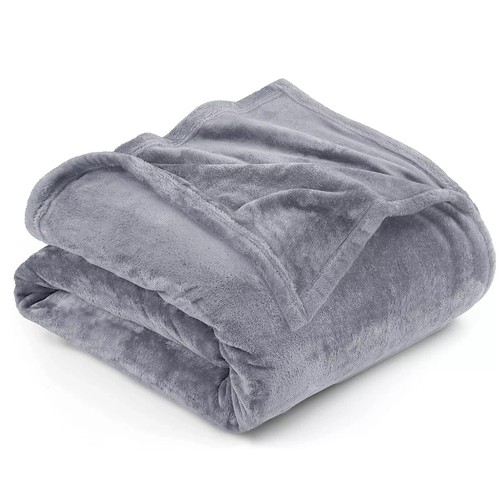 Super Soft Fleece Blanket Sofa Bed Throw Large Faux Fur Reversible Travel Throw - Picture 27 of 90