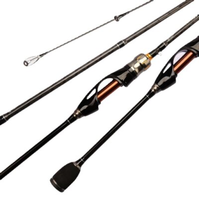 Spinning Rod Carbon Fiber Ultralight Fishing Pole Bait WT 1-10g  Line