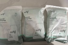 270 Motif Breastmilk Storage Bags 8 oz BPA Free - Leak Proof - Easy Pour Spout