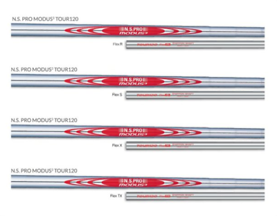 Nippon Shaft N.S. Pro Modus3 Tour 120 Steel Iron Shaft Golf R S X