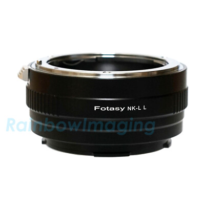 Nikkor Nikon AI  Lens to Leica L Mount Adapter Sigma fp fp L Mirrorless camera