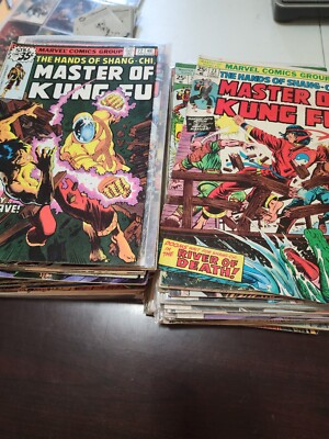 Marvel Comics Master of Kung Fu Single issues, You Pick, Finish Your Run!