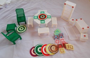 plastic canvas barbie furniture