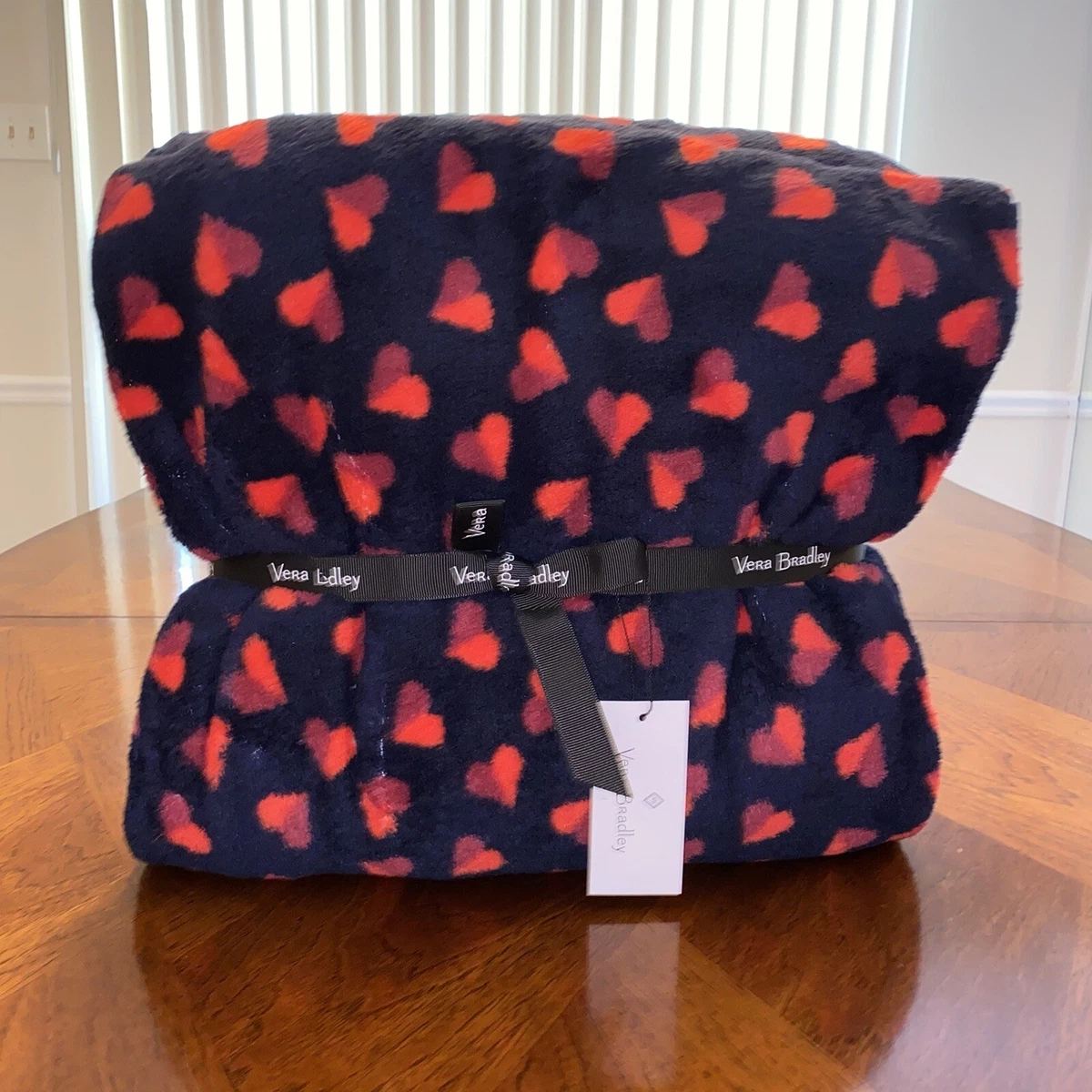 Vera bradley heart blanket sale