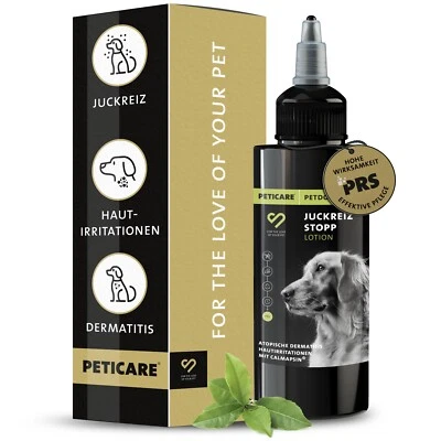 Peticare Juckreiz Calmapsin-Lotion für Hunde | 50 ml