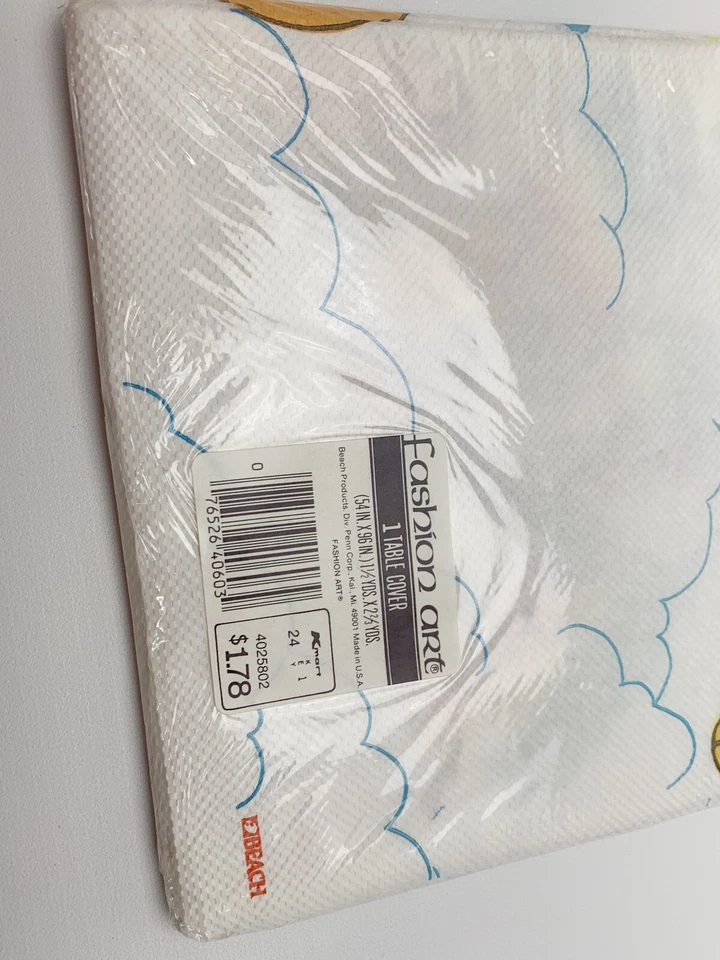 Vintage Disney Mickey Mouse-Party Paper Table Cover-Birthday 54x96 - Image 4 of 4