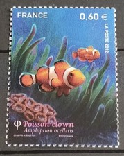 FRANCE 2012 TIMBRE SÉRIE NATURE POISSON-CLOWN FAUNE MARINE N° 4646 NEUF**