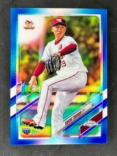 2021 Topps Chrome NPB Koichi Takada #47 RC Blue Refractor /150 Rakuten Eagles