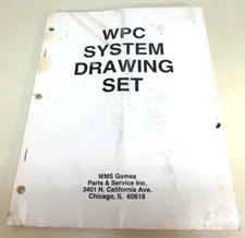Williams Games WPC System Drawing Set Manual Schematics Assembly Diagrams