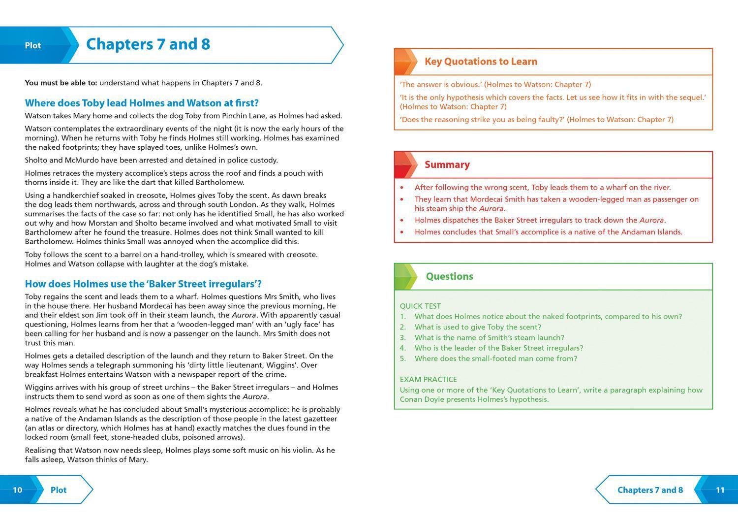 Thumbnail - The Sign Of Four: Aqa Gcse 9-1 English Literature Text Guide | Collins