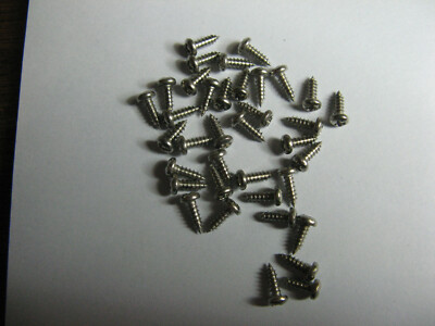 50 Aurora Model Motoring Phillips T-Jet Body Screws. Dash, AW. New!