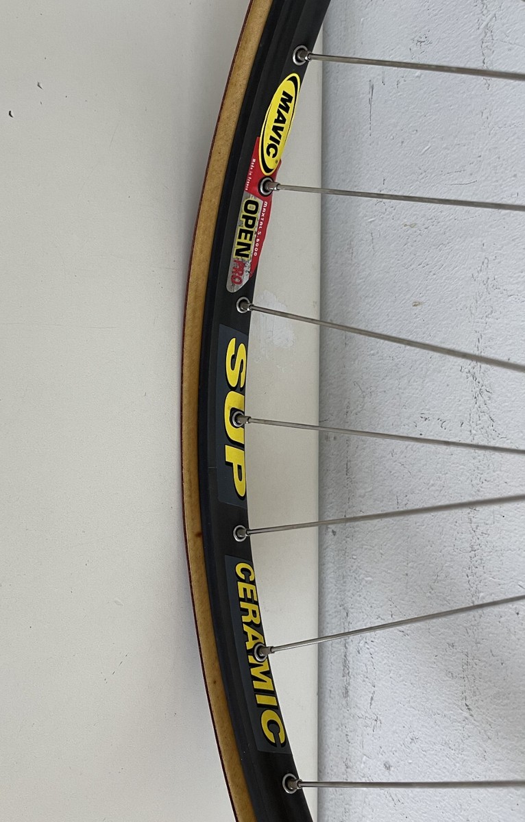 MAVIC OPEN PRO SUP CERAMIC Bike Bicycle Wheel Set Rim Campagnolo