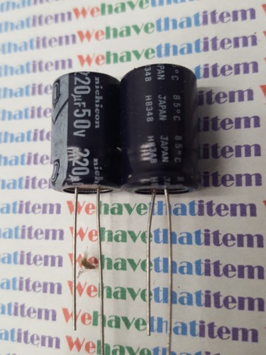 220uf 50v / ELECTROLYTIC CAPACITOR / 85C / 5 PIECES (qzty) - Picture 2 of 2