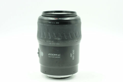 Minolta AF 100-300mm F/4.5-5.6 XI Lens A-Mount | eBay