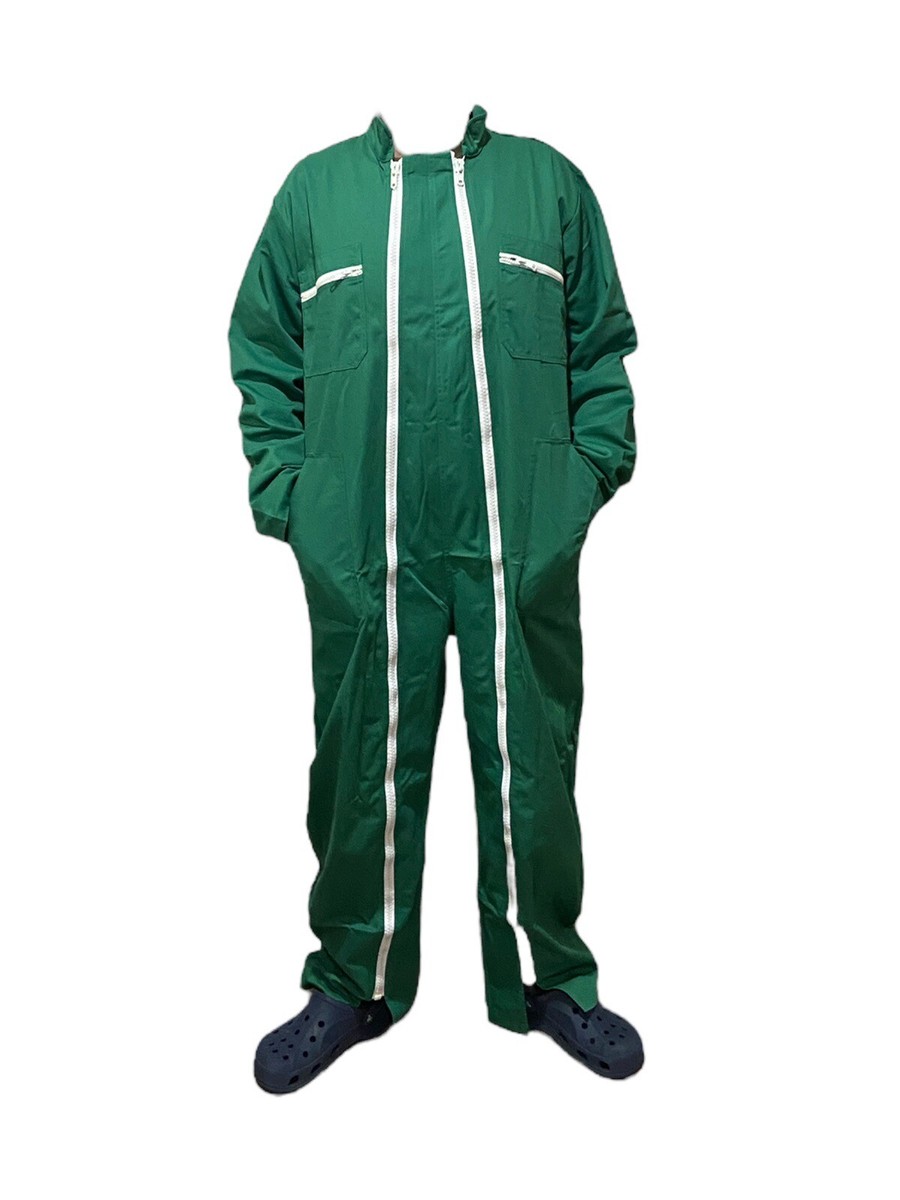 ☀️Deadstock Double Zipper Work Coveralls Mechanic Jumpsuit ☀️Deadstock Double Zipper Work Coveralls Mechanic Jumpsuit